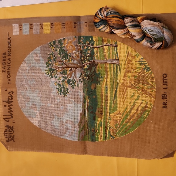 Vintage needlepoint kit - Picture 1 of 3